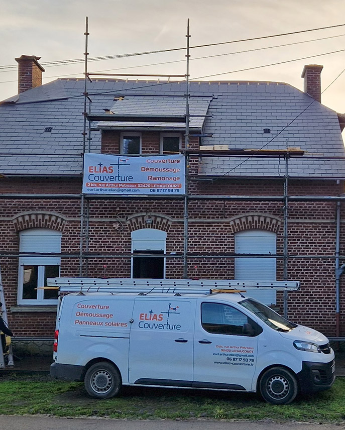 Elias Couverture, entreprise de couverture Saint-Quentin